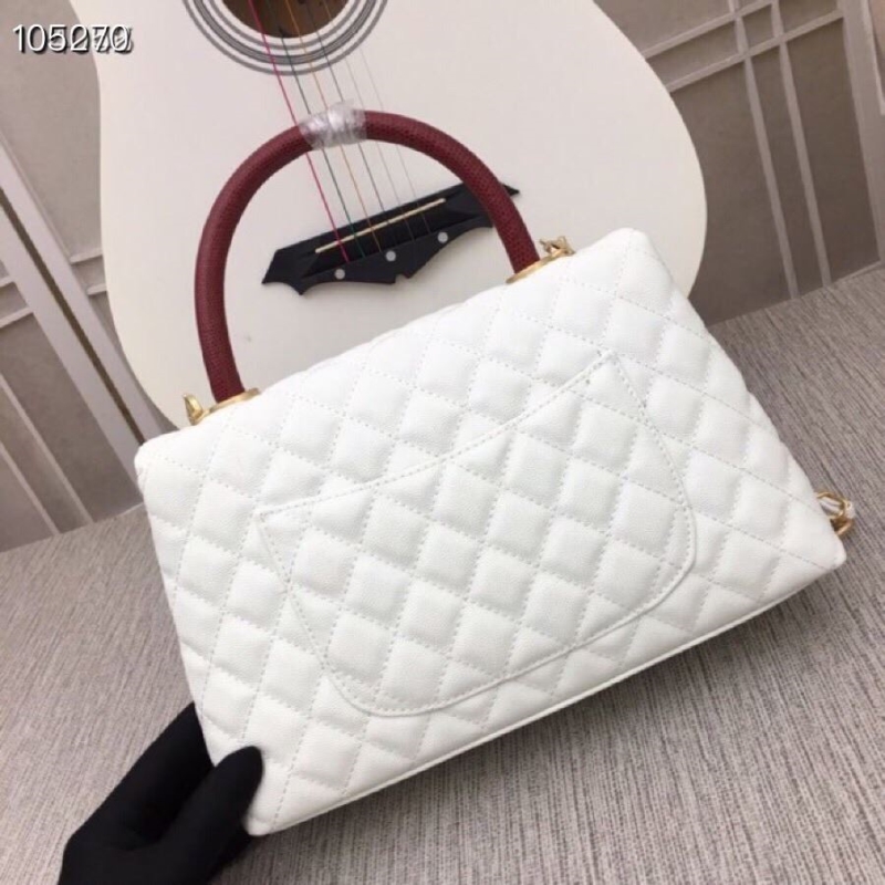 Ch**el top handle bags